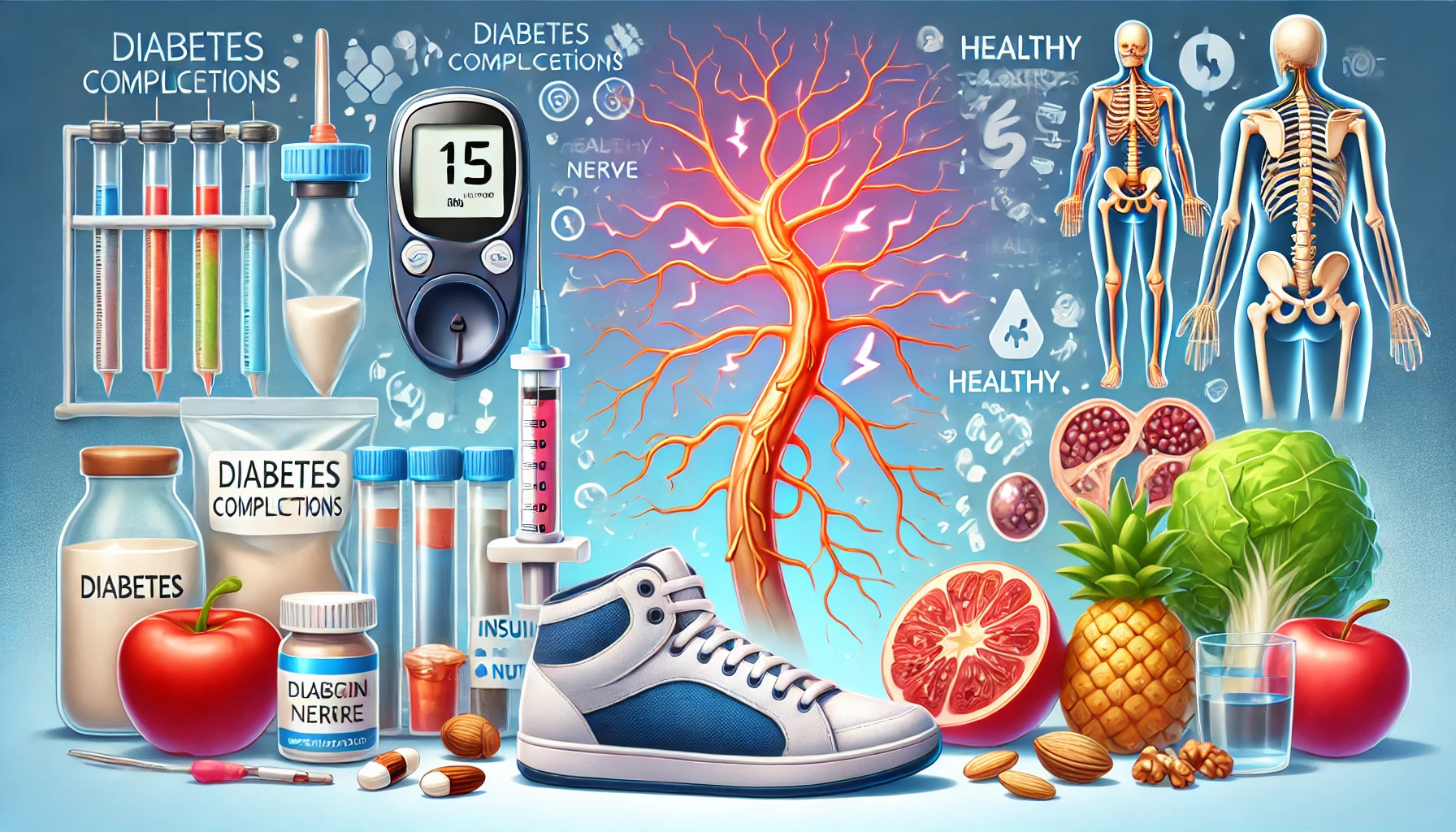 Perawatan kaki diabetik Alt text